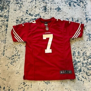 Youth San Francisco 49ers Colin Kaepernick Nike Scarlet Team Color Game Jersey
